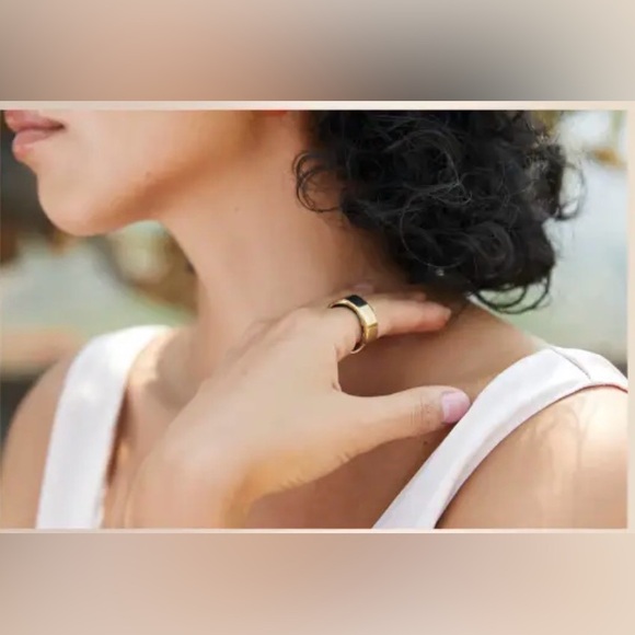 Oura Ring Gen 4 Gold/ Dore Sz. 13 - Picture 8 of 11